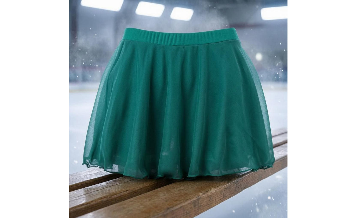 Built-in Skirt Skirted Skating Shorts Translucent Mesh Skating Skort Lightweight Sports Protection Gear Stretchable