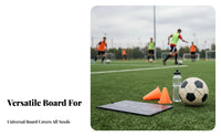 Electronic Board Immediate-Reset Erase Board Portable Digital Screen Coaching Clipboard for PE Teachers, Team Captains, Sideline, Game Day