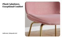 Modern Design Upholstered Shellspine Chair Minimalist design and aesthetic Seating Furniture Ergonomic rear supportrest Soft Upholstery for Interior Designers, Business Owners, Dining Room, Restaurant, Bedroom, perusing alcove