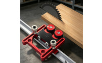 Pressure Guide Adjustable Workshop Guide with Rollers Hardware for Woodworkers, Carpenters, Table Slicing Tools, Router Tables