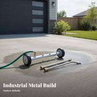 4000 PSI Compatible Pressure Washer Underbody Cleaner 2-in-1 Design Car Underbody Washer Twin Function for Under Vehicle, Driveway, Sidewalk