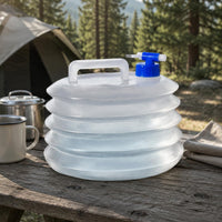 Foldable Water Container Ribbed Outdoor Gear Top Fill Spout