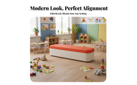 Comfortable Seating paded Metal Frame Stool Multi-Purpose Upholstered Bed End Bench Modern Design Waiting Area Seat Space-Saving for Business Owners, Interior Designers, Shoe shop, Cloakroom, Entryway, Hallway