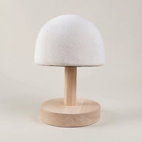 Hat Display Stand Freestanding Hat Holder with Wooden Cap with Base Display Wooden Base for Milliners, Retail Store