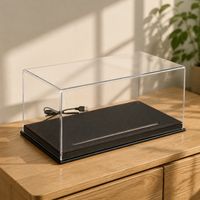 1:18 Scale High Transparency PVC Dust Cover Acrylic Display Case for Model Cars Garage Display Rack