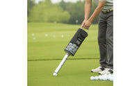 Golf Ball Pickup Tube Mesh Golf Ball Retriever with Pocket Lightweight for Golfers, Driving Range