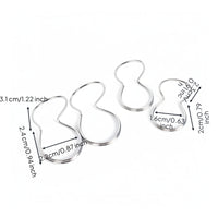 4 Pieces Polished Guitar Finger Picks Lightweight Fingerstyle Picks Compact Fingerpicks Reusable for Guitarists