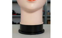 Blow Molded Plastic Head Model Lightweight Home Decor Stable Base for Salon Workers