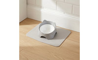 Cute Design Wall Mounted Pet Bowl Space Saving Wall Mounted Pet Feeder Easy to Clean Tilted Dog Food Dish for Dogs