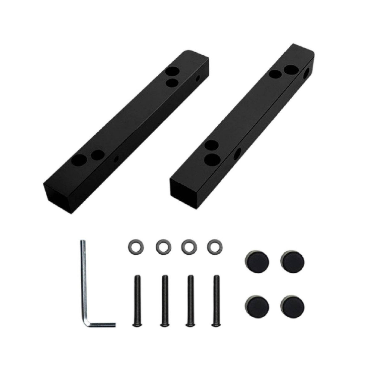 2 Pieces Headrest Bracket CNC-Machined Bracket with Mounting Hardware Headrest Holder Bolt-on Long-Lasting for Car Owners