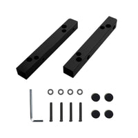 2 Pieces Headrest Bracket CNC-Machined Bracket with Mounting Hardware Headrest Holder Bolt-on Long-Lasting for Car Owners