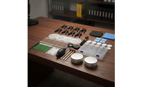 Allall-Encompassing Trading Card Cleaning Kit Secure Card Cleaning Kit with Plastic Case Compact Portable for Hobbyists