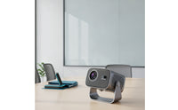 4K Supported Mini Display Device with Stand Auto Image Alignment Smart Display Device with Stand Motorized Focus Compact for Classroom
