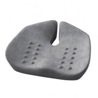 Hollow Central Coccyx Cutout Cushion Removable Cover Memory Foam Seat Cushion Washable Chair Pad Breathable for Office Seating, Long Sitting