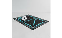 Soccer Training Mat Wear-Resistant Football Footwork Absorbent Surface Absorbent Training Gear for Beginners, Indoor