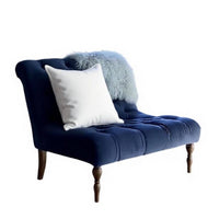 sturdy Wood Frame Upholstered Accent Chair Vintage design Upholstered relaxing Armchair French Inspired Design Indoor Furniture Small Space suitable for Apartment Dwellers, Homeowners, Readers, Living Room, Bedroom, Balcony, Home Office