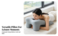 Hands-Hands-Hands-off S Hands Prone Sleeping Pillow Breathable Material Stomach Sleeping Support Pillow Pressure Relief for Seniors, Bedroom
