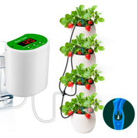 drips Irrigation Kit with Timer Timed Automatic Watering Device with Timer Configurable Automatic drips Irrigation System for Potted Plants