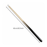 Billiard Cue Stick Two-Tone Billiards Cue Stick Full-Size for Children