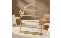 Fairy Silhouette Earring Display Rack Arched Frame Earring Display Stand Flat Base Iron