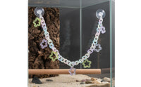 Hanging Bird Cage Toys Bird Chewing Toy Chain Parrot Perch Chain for Sugar Gliders