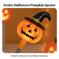 Handheld and Portable illuminated Pumpkin light stick Lightweight Design gourdo'-lantern'-Lantern light stick Festive Halloween accessory Replaceable Batteries for Children, Trick-or-Treaters, young children, Parties, Costume events, Nighttime Safety