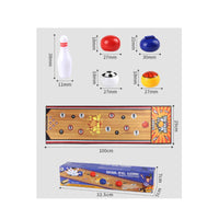 Basketball Play Mat with Game Pieces Playful Basketball Game Mat Sports Rug Interactive Toy Fun for Children, Playrooms