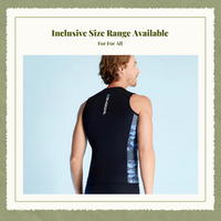 Neoprene Sleeveless Vest, Quick Dry, Wave Riding, Aquatic