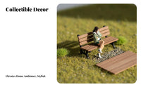 1:64 Scale Diorama Figure High Detail 1:64 Scale Miniature Person Dynamic Poses Miniature Figure Figurine for Hobbyists, Collectors