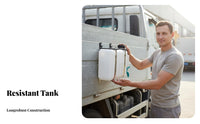 Vehicle Mounted Hand Wash Station Easy Installation Side Mount Water Container Vehicle Water Storage Container Adjustable