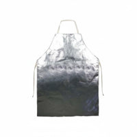 Molten Splash Protection Aluminized Heat Apron Anti Scald Flame Retardant Apron Long-Lasting Workwear Lightweight for Workers Women, Smelting, Cooking