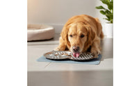 Stainless Steel Slow Feeder Bowl Dishwasher Safe Slow Feeder Plate Long-Lasting