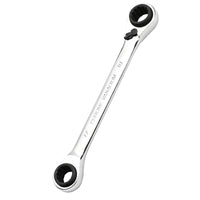 Double-Ended Ratchet Combination Wrench 4-in-1 Quick Disassembly Labor-Saving Wrench for Auto Repair