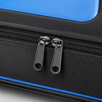Large Fishing Bag, Single-Layer Blue Oxford Fishing Rod Case, Waterproof with Shoulder Strap, for Amateur Anglers