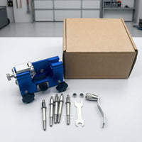 Handheld Chain Honing Tool Chain Honing Tool with Grinding Heads Easy to Use Sharpening Kit for Outdoor, Garage