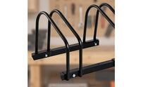 Floor Bike Rack Upright Bike Floor Stand Two-Wheeler Parking Stand Stable Two-Wheeler Parking Holder Secure for Cyclists, Garage