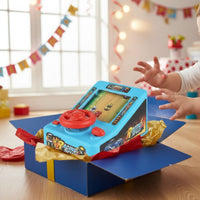 Simulated Game Machine With Sound Effects & Music Steering Wheel Race Game Throttle Function Function for Children, Kids