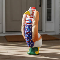 Festive Independence Day Porch Goose Costume Vibrant Colors Independence Day Goose Costume Long-Lasting Material Outdoor Decoration for Yard