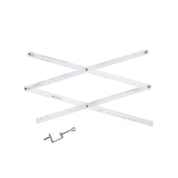 Drawing Pantograph Ruler Punched Holes Metal Pantograph Ruler Enlarge and Art Supply