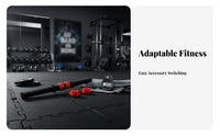 Dumbbell Barbell Kettlebell Combo Detachable Design for Muscle Building, Adults