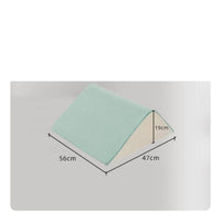 Structured Leg Elevation Pillow Textured Wedge Pillow Broad Top Feet Elevation Wedge Inclined