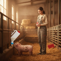 Hanging Feeder Bottle 800ml Hanging Feeding Bottle Large Capacity for Farm