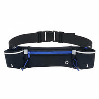 Waterproof Water Bottle Belt Bag Hands Free Hydration Belt Phone Pocket Running Waist Pack Adjustable Strap for Jogging