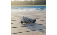 Pool Hose Connector with Sealing Rings Leak-Proof Pool Hose Connector T-Joint Compatible Universal