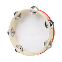 Orff Instrument Hand Drum for Kindergarten Teachers 8 Inch Wooden Tambourine