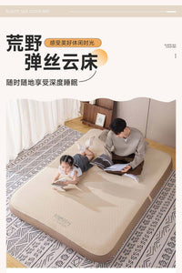 弹丝云床拉丝充气床垫户外便携式露营家用打地铺全自动睡垫气垫床