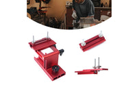 Auxiliary Plate Bench Grinder Sharpening Jig Knurled Fasteners Sharpening Jig Ribbed Adjustable Grinding Guide Anodized Finish