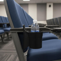 Auditorium Seat Drink Holder Universal Fit Cinema Seat Drink Holder Seating Accessory Ambidextrous Design Drain Holes