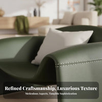 Italian Minimalist Aesthetic claw-formShaped Armchair signature design Accent Chair distinctive outline Seating Furniture Sculptural Form for Interior Designers, Apartment Dwellers, Living Room, Lounge Area, perusing alcove, Small Spaces