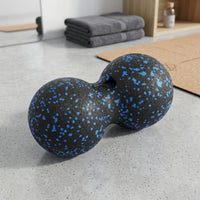 Deep Tissue Peanut Massage Ball Firm Double Massage Ball Long-Lasting Fascia Roller Lightweight for Home, Gym, Travel